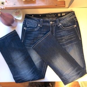 Miss Me Style # JP5370TL Straight leg 30 DK